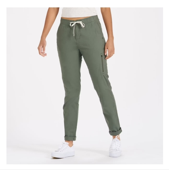 Vuori Pants - Vuori Green Ripstop Pants NWOT